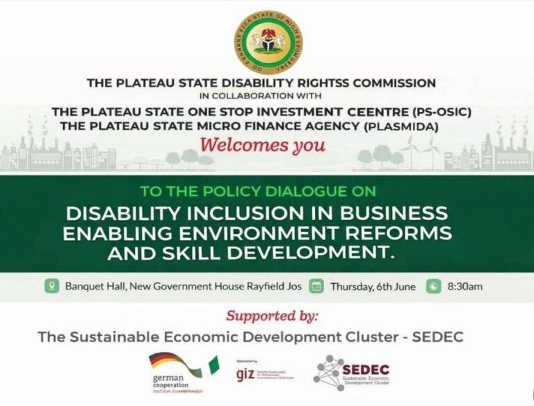 INVITATION~ Policy Dialogue on Disability-Inclusive Business Reforms