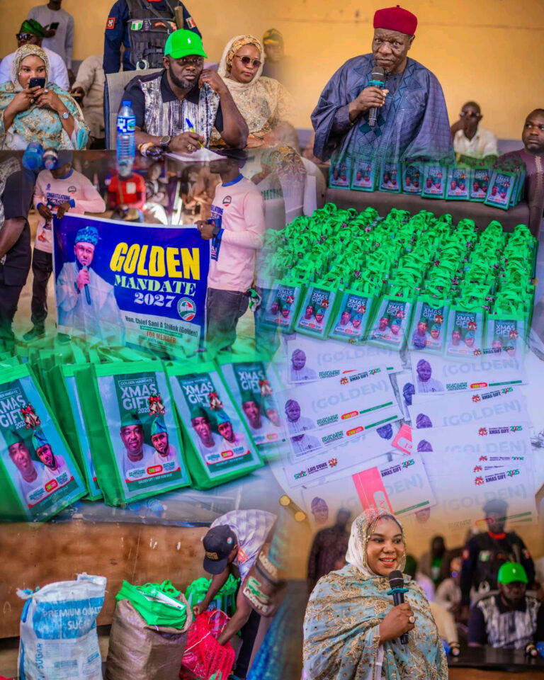 Alh. Sani Golden’s Christmas Empowerment Programme for Women in Mangu North Constituency