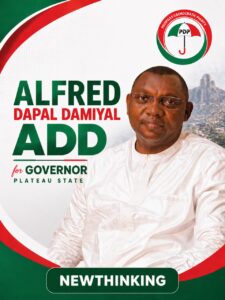 Alfred Dapal Damiyal Declares Intent to Contest for Plateau Governorship on the PDP Platform