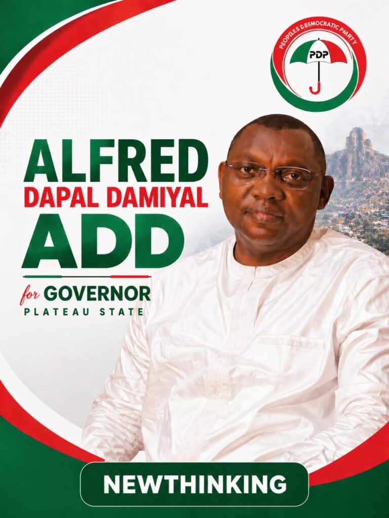 Alfred Dapal Damiyal Declares Intent to Contest for Plateau Governorship on the PDP Platform