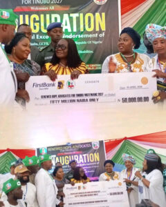 Renewed Hope Advocates Endorse Tinubu, Mutfwang for 2027, Donate ₦50m for Nomination Form