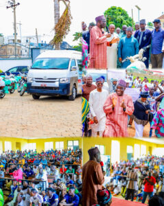 Sen. Satso Plang Empowers constituents, Donates Buses, Motorcycles and grinding machines across Plateau Central